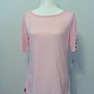 Talbots medium textured tee